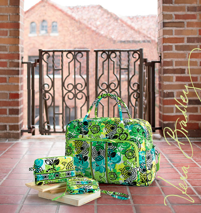Your KSU Bookstore carries a wide variety of Vera Bradley products.